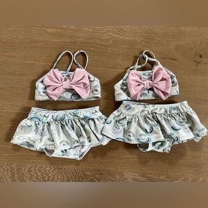 TWIN SET! Rufflebutts swimsuits